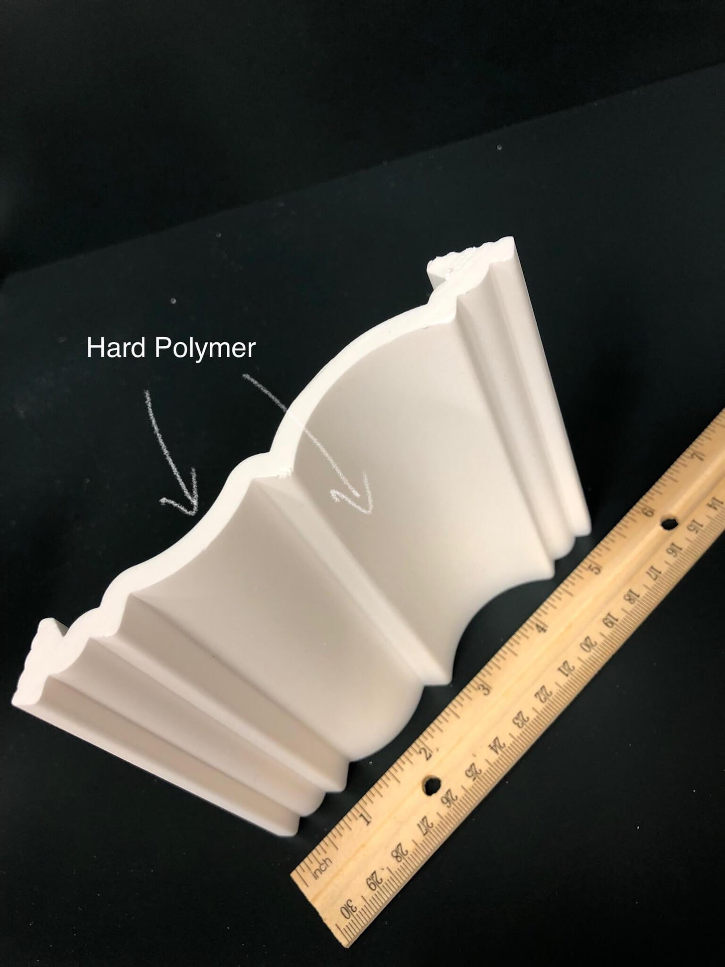 Oakland - Lightweight Coving measured by a ruler