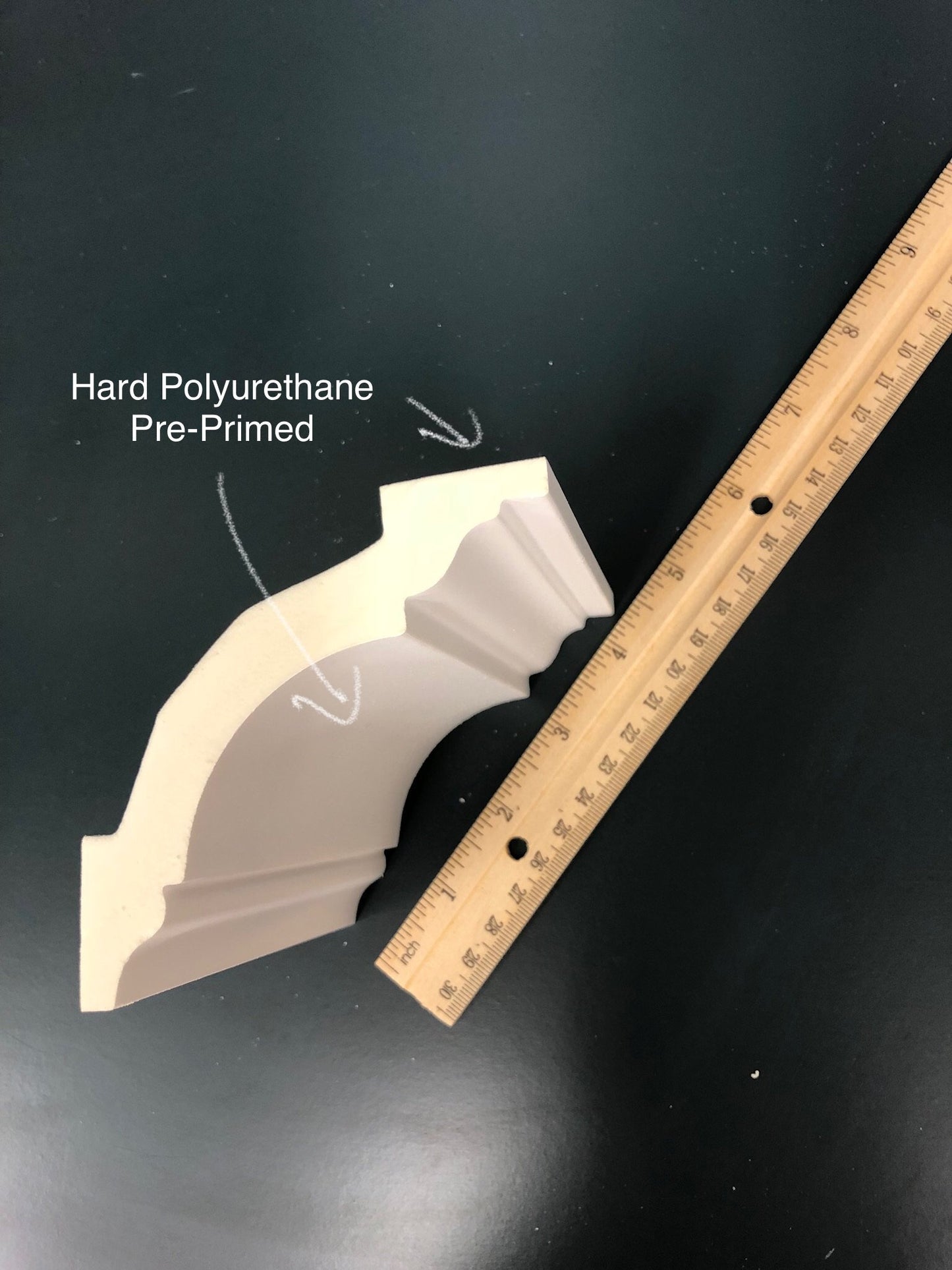 Crown - Classic Coving measured by ruler