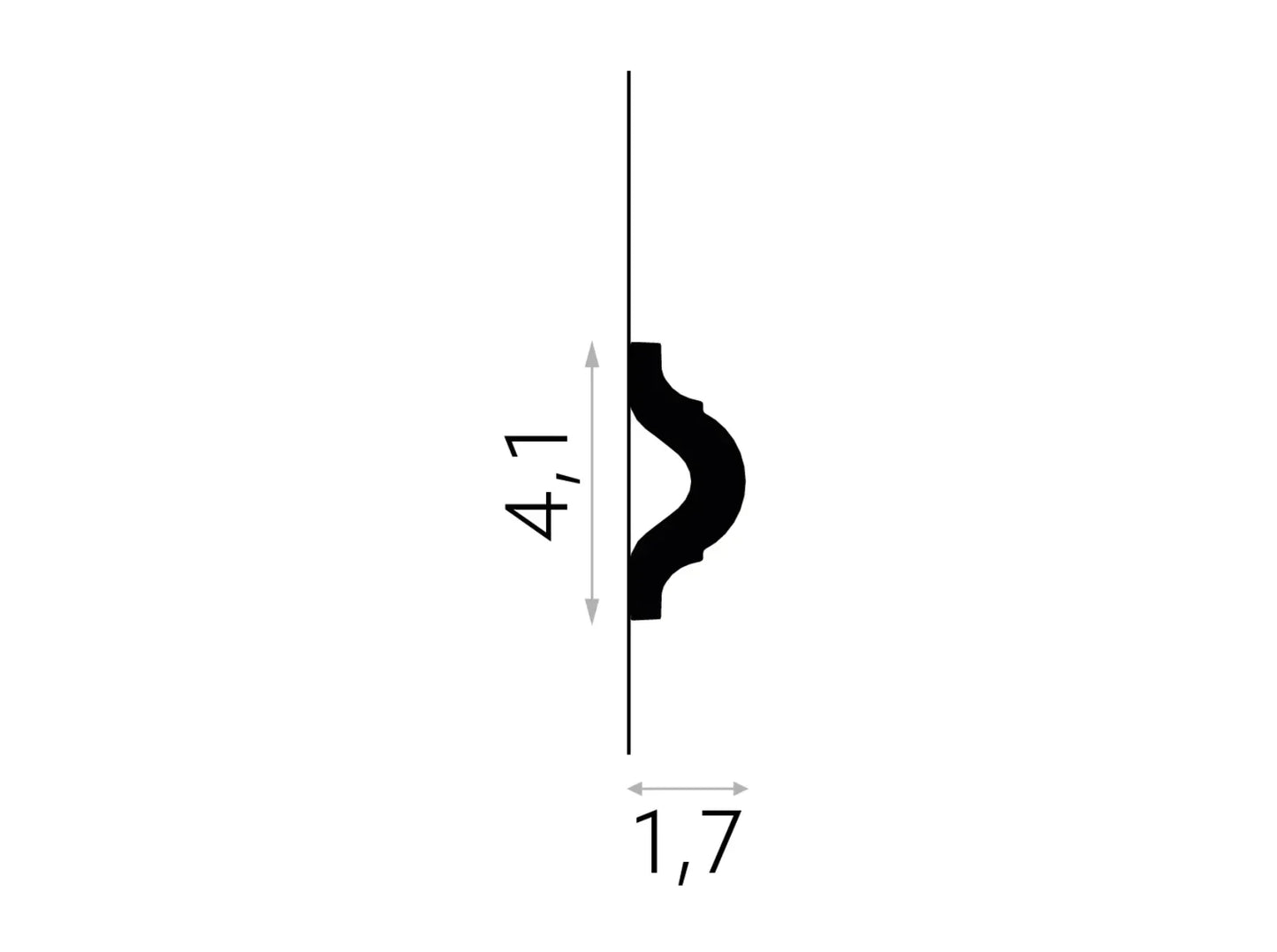 MD332 Dado Rail