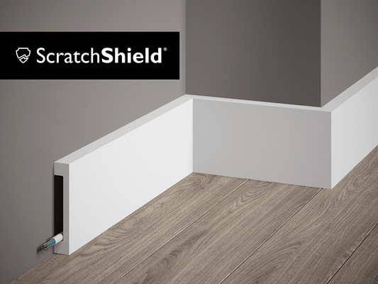 MD009P - Skirting Board with 'ScratchShield'