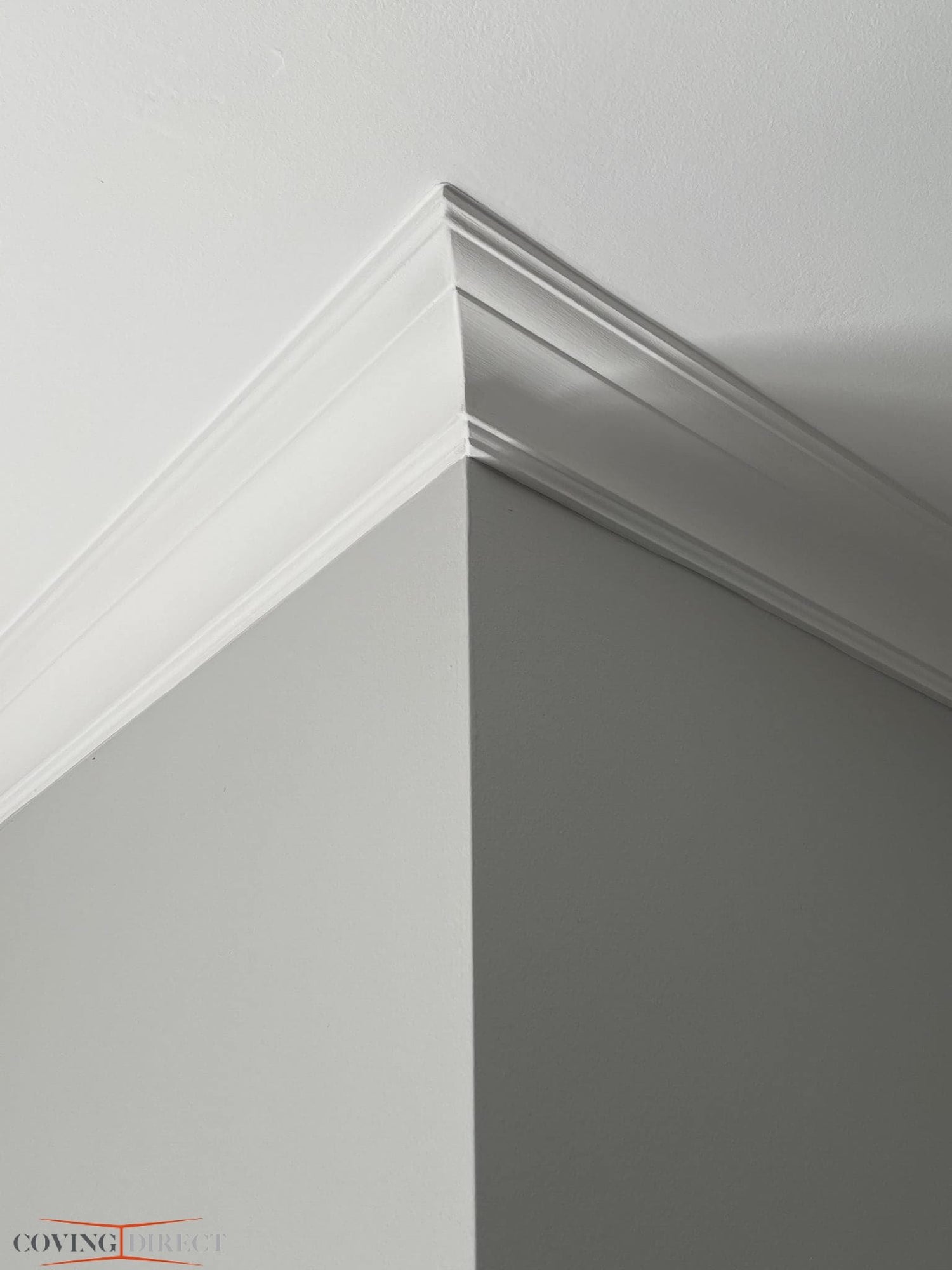Corner of a MD367 - Lightweight Coving wall