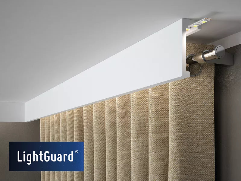 QL026 - Curtain Profile with Light Guard