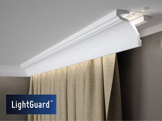 MD161 - Curtain Profile with 'LightGuard'