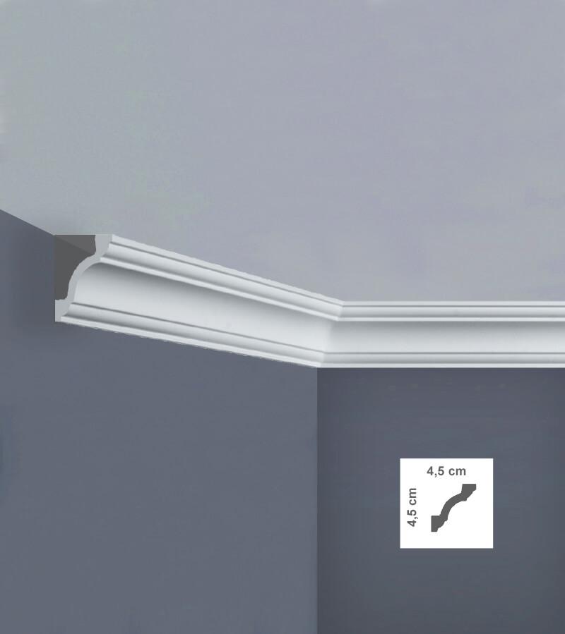 Orlando - Lightweight Coving with its dimensions