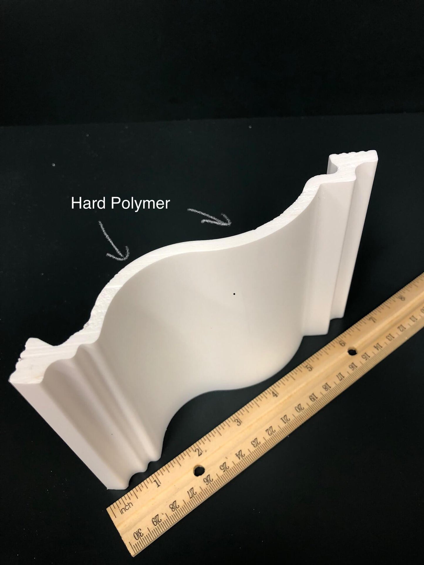 Charlotte - Lightweight Coving measured by a ruler