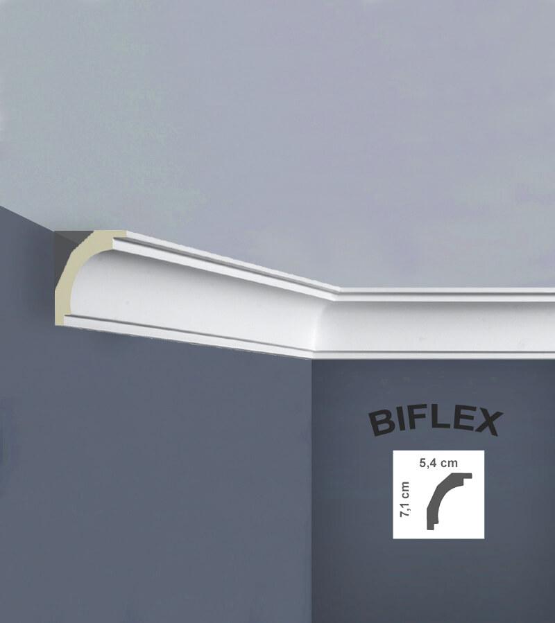 Graphic of C3016 (Flex) - Classic Coving showing it's 'Biflex'
