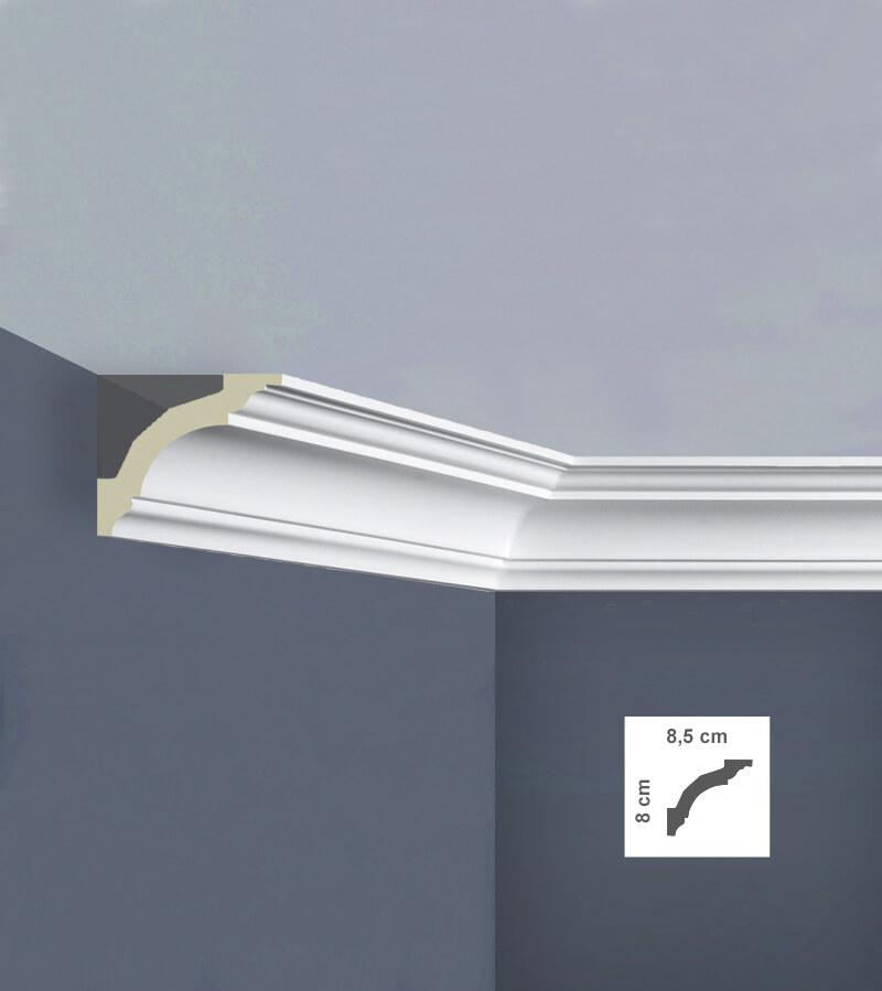 Crown - Classic Coving with dimensions